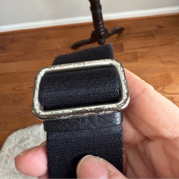 Ralph Lauren Messenger Black Leather Crossbody Bag - Picture 9 of 14